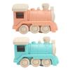 Floating Blowing Ball Small Train Innovative Children Toy Electric Train Toy with Sound Light Music 
