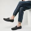 High Quality Men's Casual Leather Shoes Cowhide Loafers Soft Luxury Pea Shoes Genuine Leather Men's Flats Driving Shoes