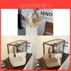 Woven Summer Tote Bag For Women Large Capacity Beach Shoulder Bag With Inner Pocket