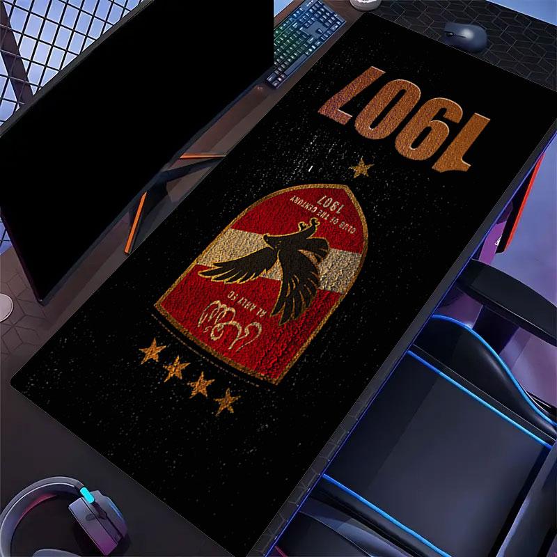 Al Ahly SC Mouse Pad, Large Gaming Desk Mat, Non-slip XXL Mousepad for Laptop & Tablet, Mini PC Playmat with Stitched Edges