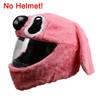 Motorcycle Helmet Cartoons Plush Helmet Protective Cover Helmet Full Face Covers for Outdoor Fun Christmas Personalized Helmets