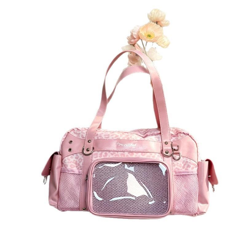 Fashionable Casual Anime Large Capacity Pain Bag, Cute Single Shoulder Crossbody Bag