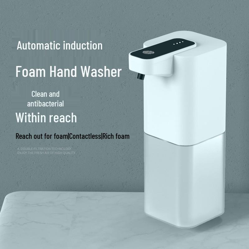 Smart Rechargeable Induction Hand Sanitizer Dispenser: Desktop & Wall-Mounted Liquid Drip