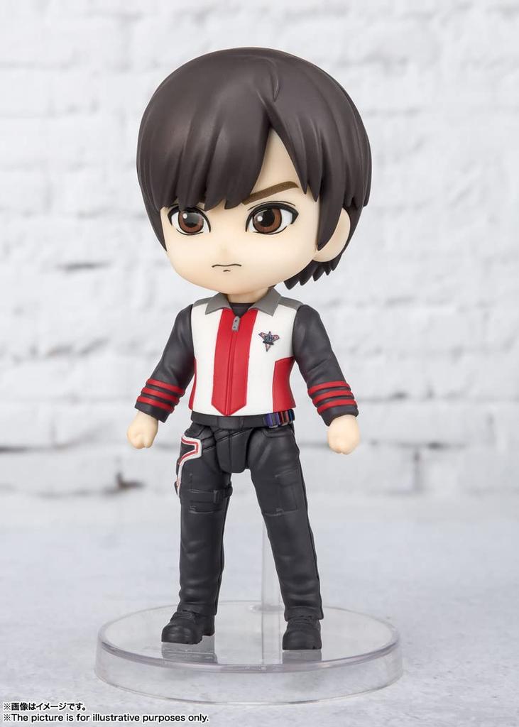 TAMASHII NATIONS Figuarts Mini Ultraman Trigger Manaka Approximately PVC ABS Painted Action Figure Kengo, 90mm, &
