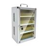 Phone Storage Cabinet Aluminum Alloy Lockable Locker for Repair Stores 48 Slots