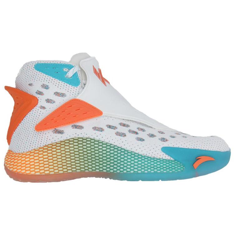 Anta KT5 Klay Thompson Halloween Abrasion Resistant Breathable High top Basketball Shoes Men's White Multicolor 11941101-11