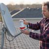 Convertor coborâtor cu ieșire dublă Banda KU Ieșire dublă LNB 9.75/10.60GHz, 0.2dB Zgomot redus Receptor TV prin satelit LNB 1 buc.