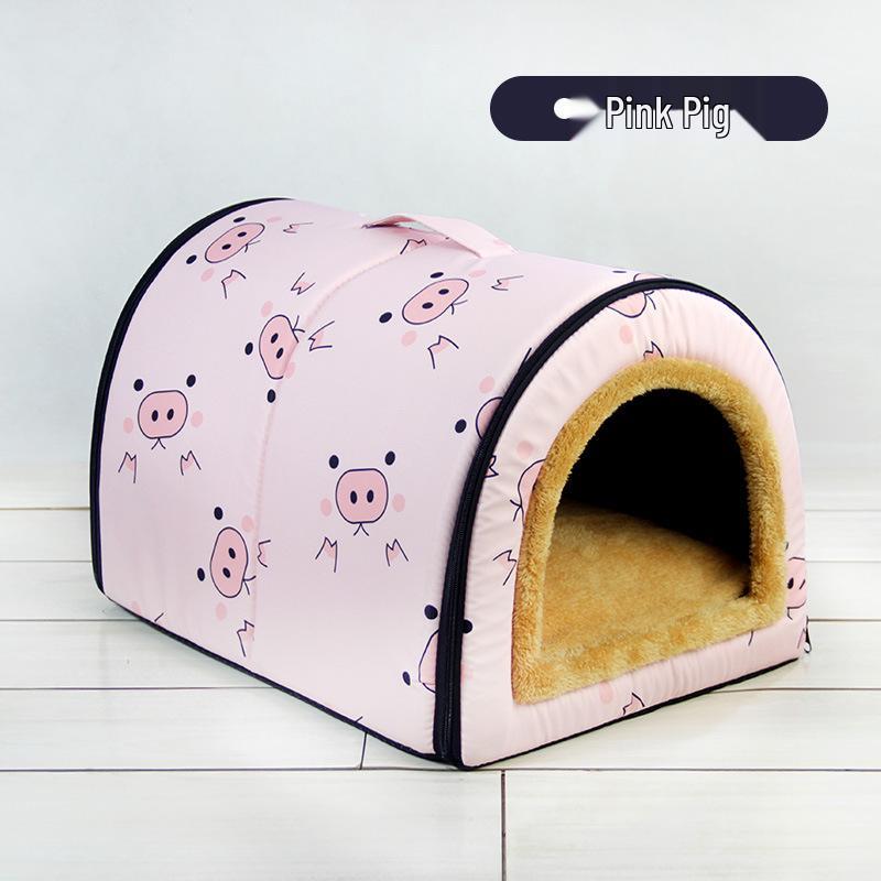 Waterproof Outdoor Pet House: Rainproof, All-Season Shelter for Cats & Dogs