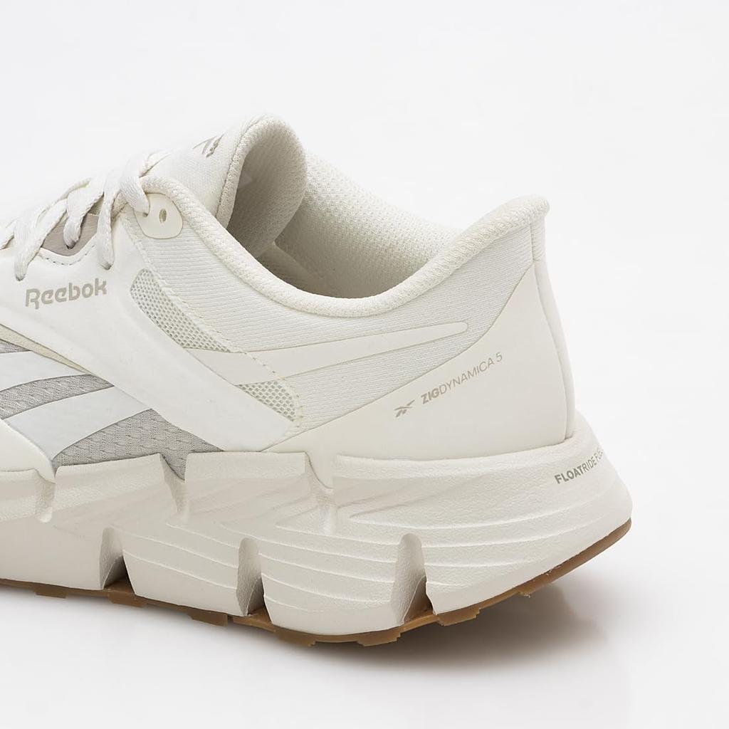 Reebok ZIG DYNAMICA 5 Running Shoes - Chalk [22.0 cm]