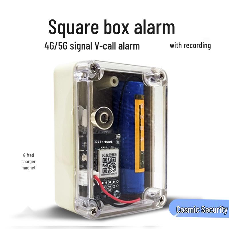 4G Outdoor Waterproof Remote Fishing and Anti-Theft Alarm with Cloud Alerts