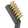 6PCS Metal and Plastic Construction Industrial Wire Brushes Curved Rust Remover Brush  Bonsai Brush