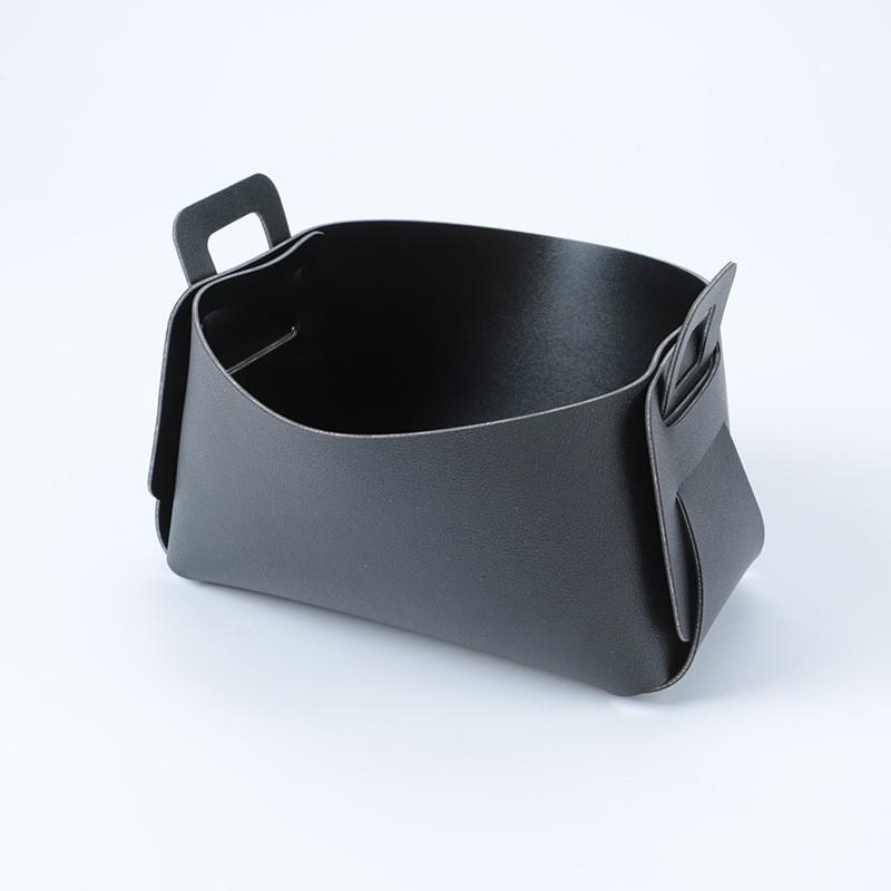 Кожаный ящик для хранения в скандинавском стиле, подарочный ящик для хранения ключей, ювелирные изделия, предметы первой необходимости для макияжа, настольный ящик для хранения