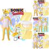 Tenue Cosplay Pour Enfants Thème Renard Sonic Style Européen Et Américain Tissu Doux Soie de Lait