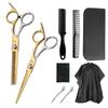 Stainless Steel Hairdressing Scissors & Thinning Shears Set for Cutting and Styling