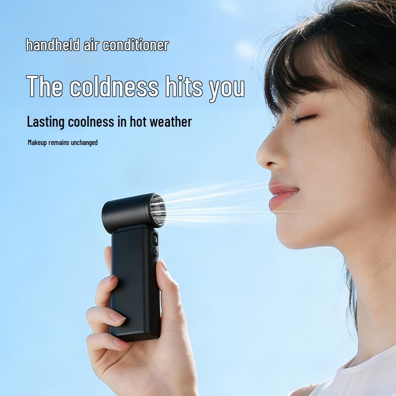 Compact USB Rechargeable Handheld Electric Fan