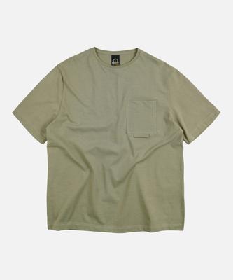 FRIZMWORKS Pocket Loop Tee _ Khaki Beige