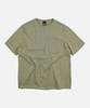 FRIZMWORKS Pocket Loop Tee _ Khaki Beige