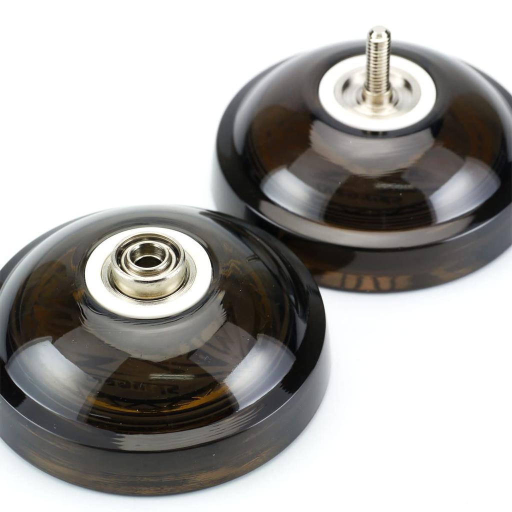 Beginner's Spin Gear Step 2 Yo-Yo with Metal Ball Bearings for Longer Spin! (Black)