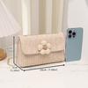 Straw Bag Casual Messenger Bag Woven Clutch Women's Bag Summer Beach Bag Mobile Phone Handbag