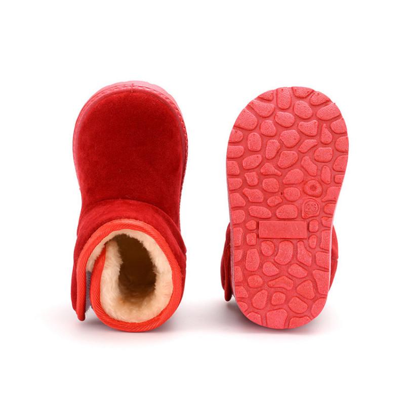Children's Snow Boots Baby Thickened Super Soft Kids Boots Warm Rubber Snow Boots
