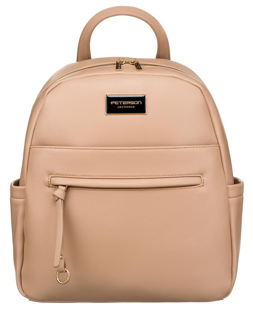 Women's backpack PTN T39013-0098 D. Beige