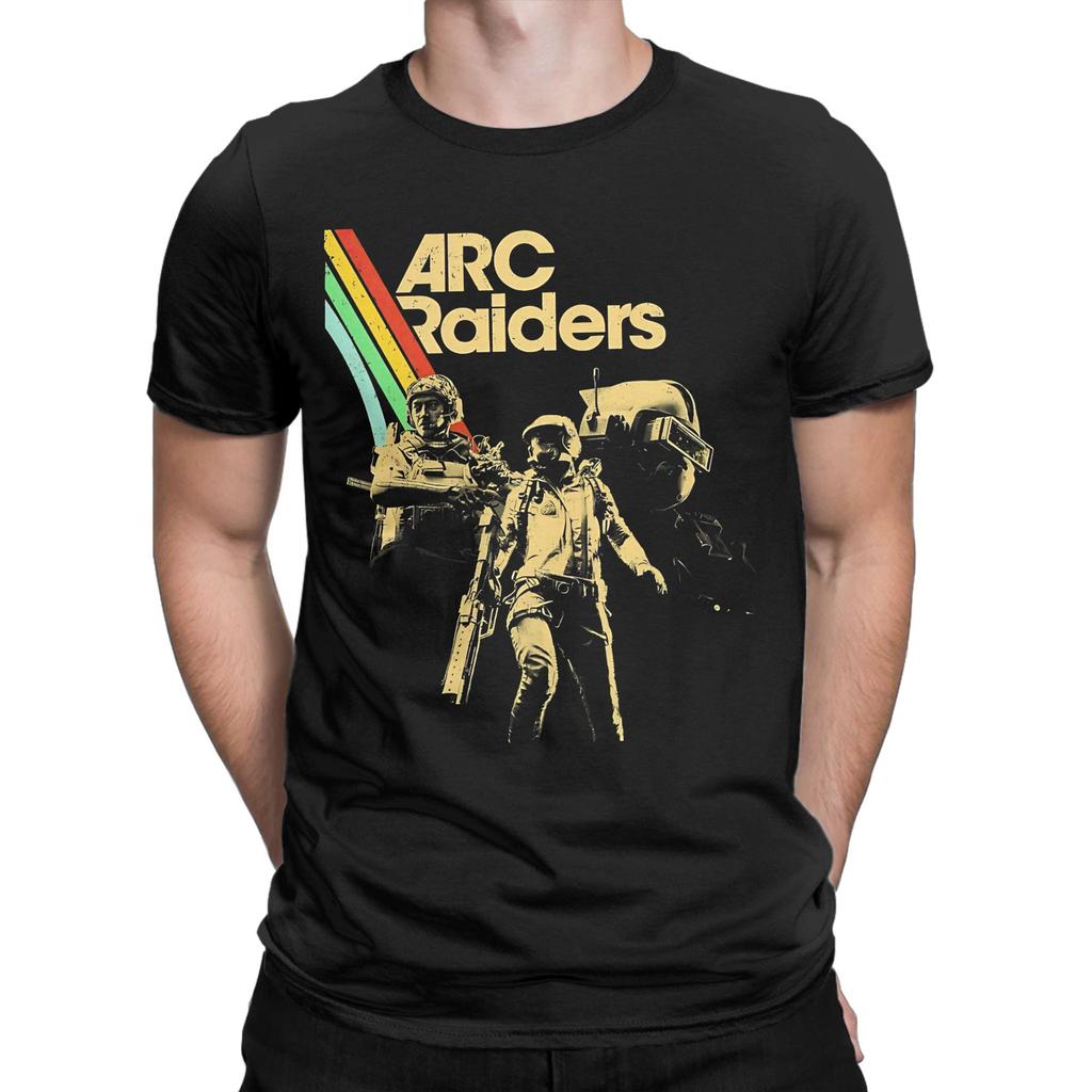 New Arrival Arc Raiders Game T Shirt For Unisex Cotton T-shirts Short Sleeve Tops