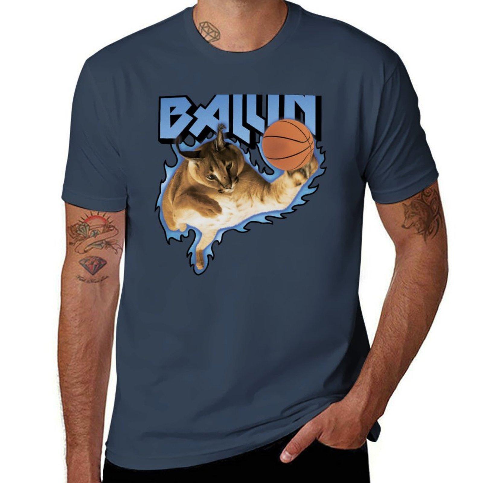 BIG FLOPPA BALLING TShirt Big Size Short Sleeve Casual Top S