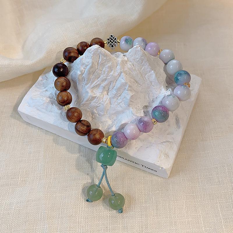 Summer Beaded Bracelet: Women's Elegant Fresh Creative Niche Jewelry