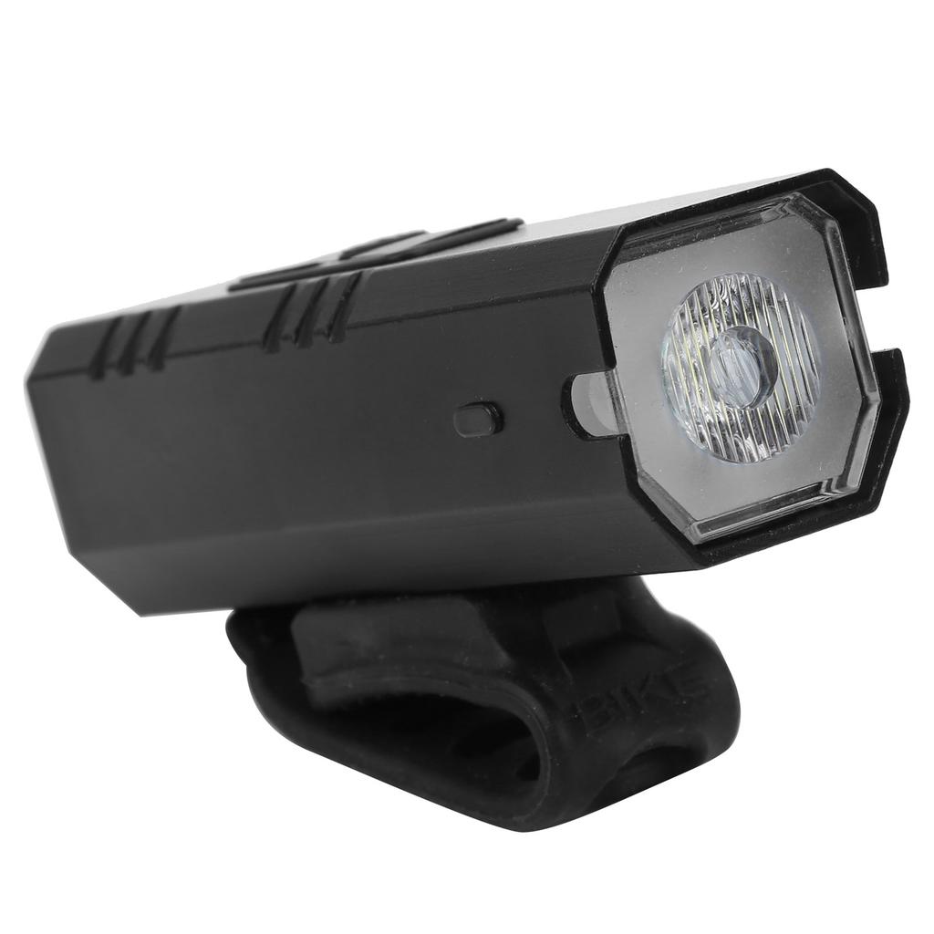 Rowerowa lampka przednia USB do ładowania, codzienna wodoodporna, aluminiowy stop, reflektor rowerowyL
