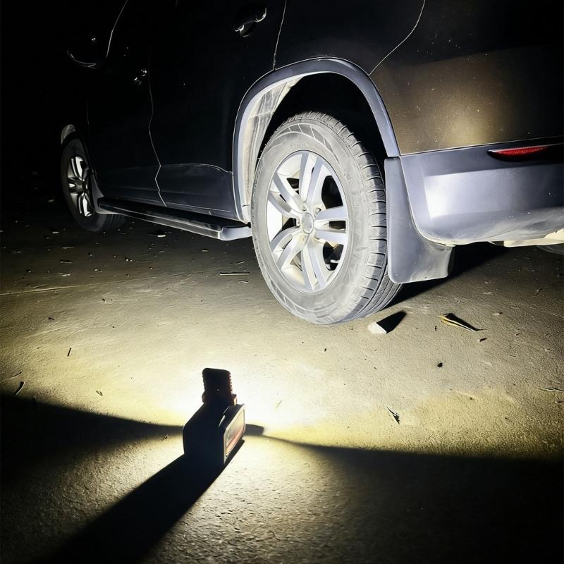 High Brightness 550LM LED Work Light for 12-72V Lithium Batteries Pocket Size Flashlights Jobsites Light