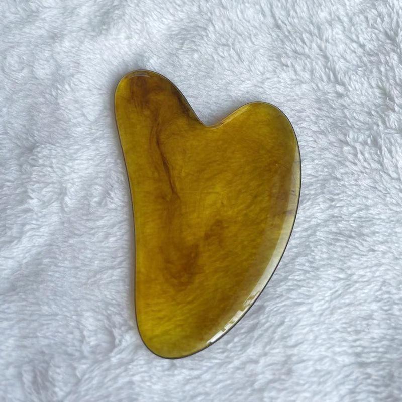 

Массажные скребки в форме сердца из смолы для терапии всего тела и меридианов