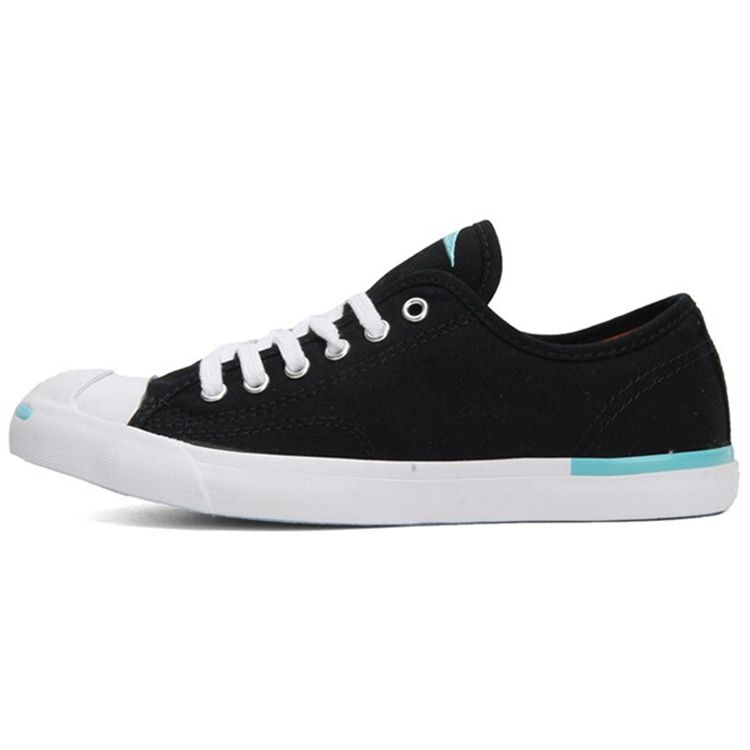 

Кроссовки унисекс Converse Jack Purcell LP Ox Black Серо-Белые 160815C