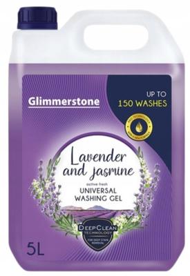 Universal Liquid Washing Gel With Lavender And Jasmine Scent, 5L, 150 Washes Den