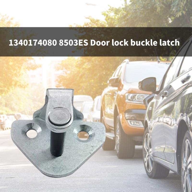 Efficient Car Rear Door Lock Strikers Catch Latches Assembly For 1340174080 8503ES 1320249080 1994-2006 Enhances Safety