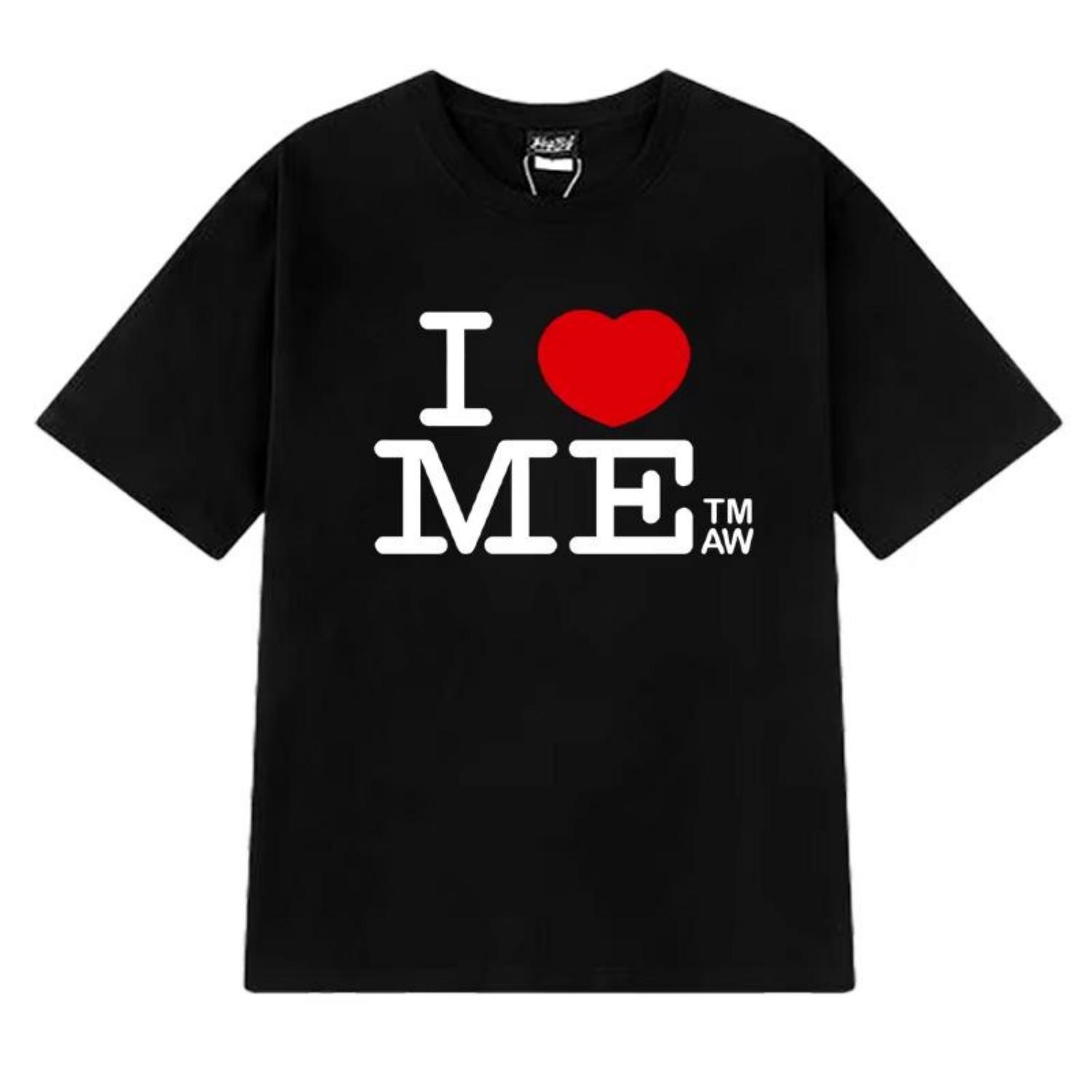 

I Love Me Tate Mcrae Miss Possessive 2025 Tour Printed Short Sleeve T-shirts Men Women Fashion Y2k Streetwear Unisex Cotton Tops XXXXXL чорний