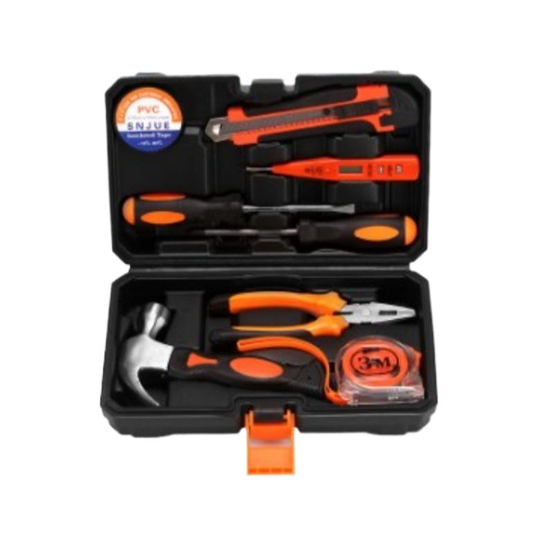 

Набор ручных инструментов 9 шт., Деревообрабатывающий электрический ящик для инструментов, Бытовой комбинированный набор