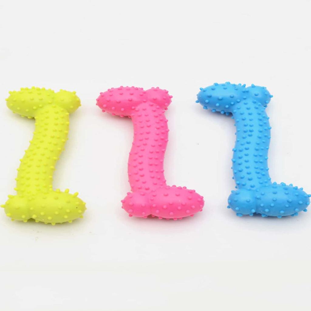 1pc-Bone Resistant Molar Ball Dog Toy Suitable for Puppy Teeth Training Pet Chew Toy Pet Supplies