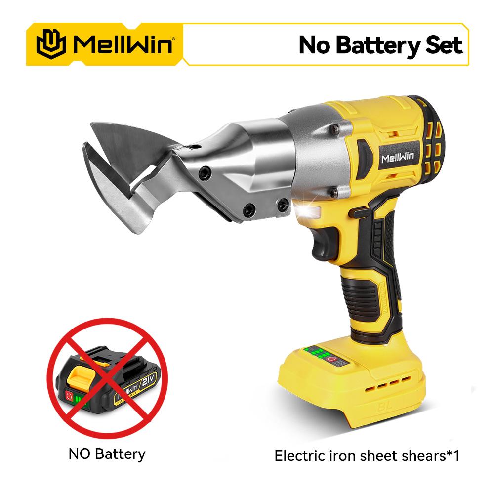 MELLWIN 1800W Brushless Electric Scissors Cordless Electric Iron Sheet Shears Home Multi Shears Tools For Makita 18V Battery Pin