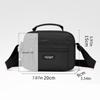 Men's Business Crossbody Bag - Advanced Multi compartment Design, Office and Leisure Shoulder Bag, for Dad and Husband (Annivers