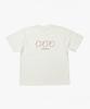 Ttettette Three Observer Logo Short Sleeve T-Shirt (Ivory)