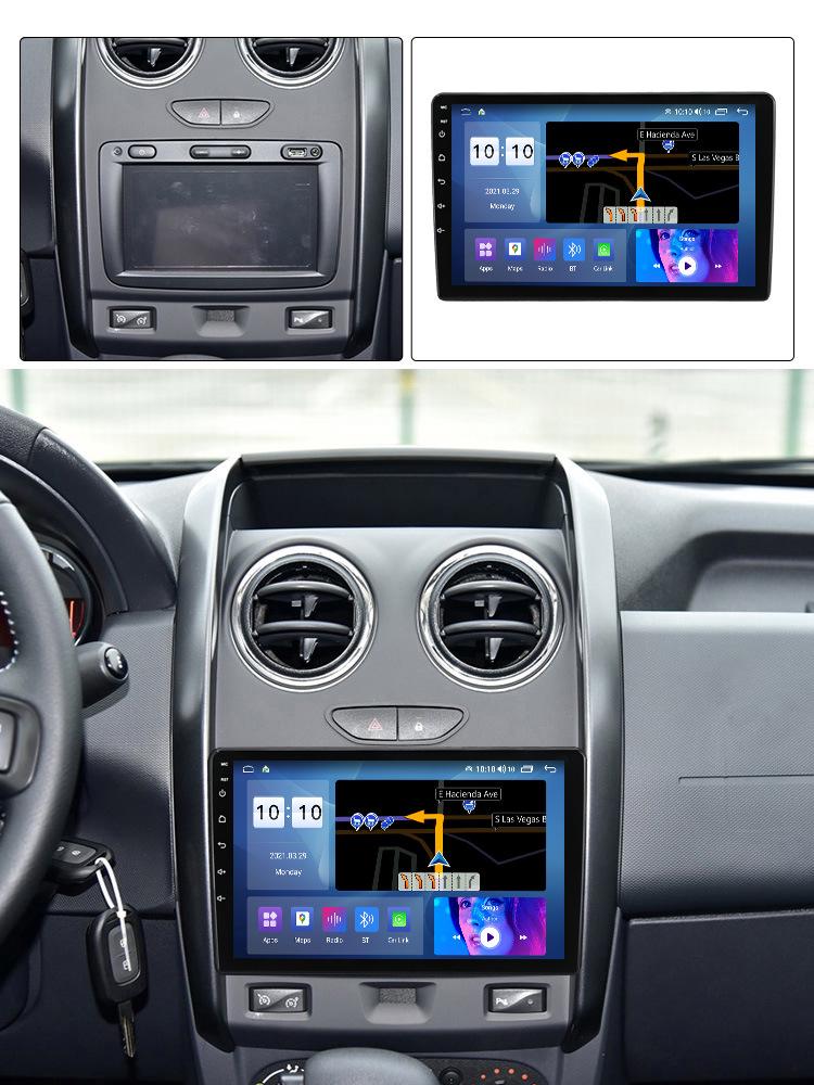 Android Navigator with Wireless CarPlay for 15-18 Dacia Duster