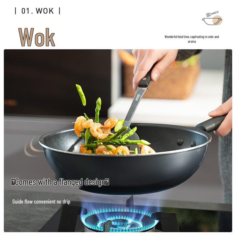 Supor Non-stick 3-Piece Cookware Set