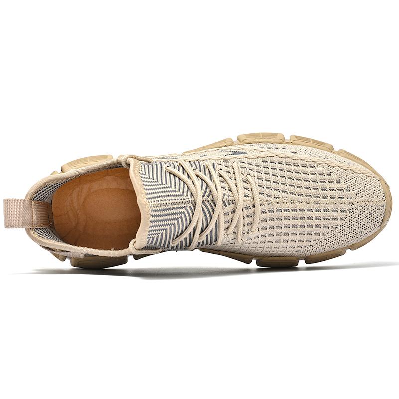 Men's Casual Shoes Breathable Flying Woven Sneakers