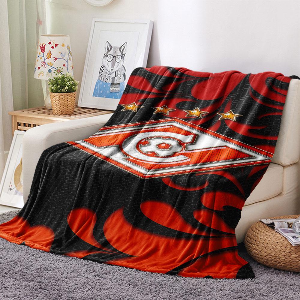 1PC Spartak Moscow Dream Blanket, High Quality Comfortable for All Seasons, Home Decor, Warmth and Comfort