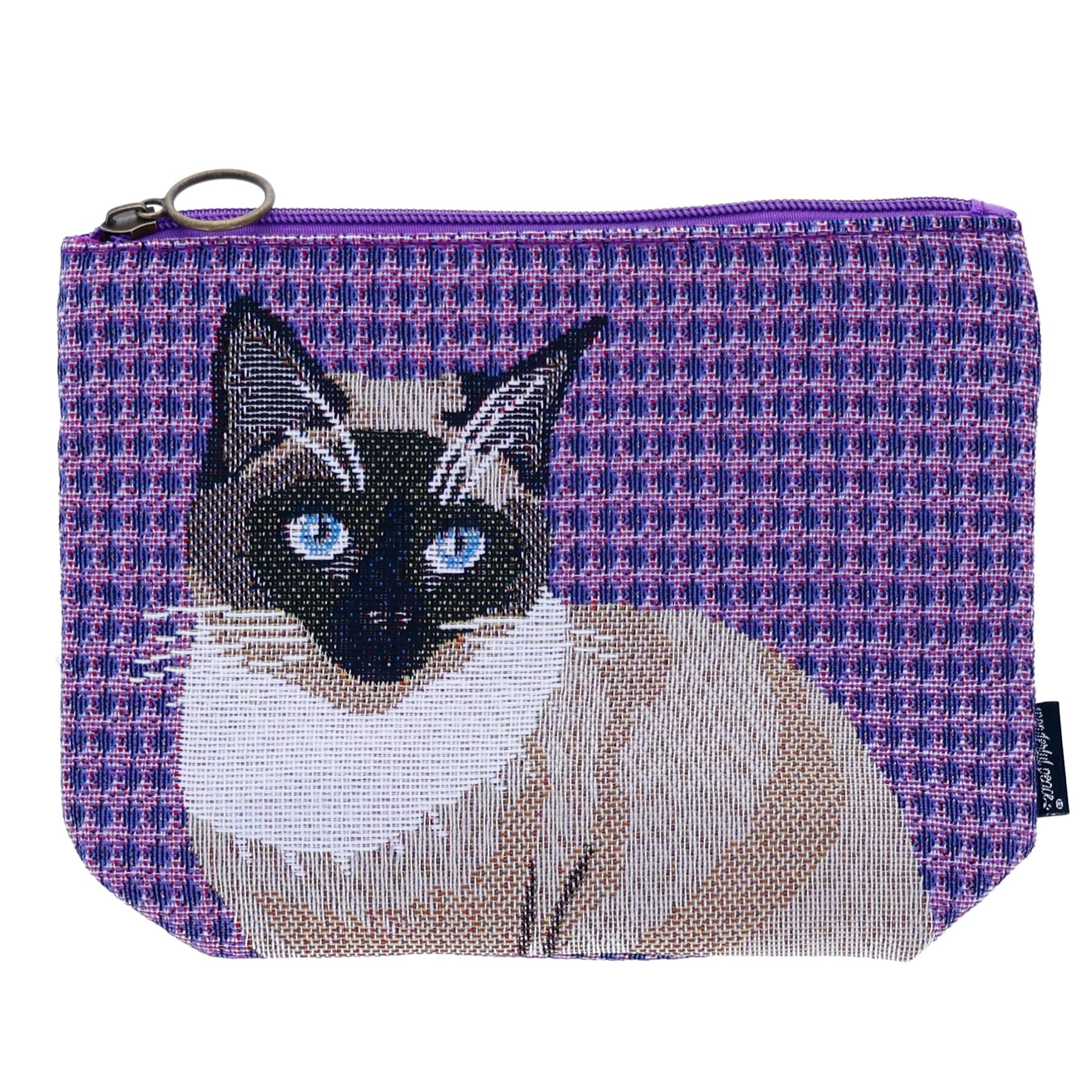

Marushin Pouch, Life_Siamese Cat, Approx. H17 x W21.5 x D6cm, Polyester, 0765005200