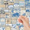 50 Stickers Billets de Voyage Dessin Animé pour Guitare, Carnet, Bagages - Doodles Imperméables DIY