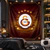 Arazzo da Appendere a Parete Tessuto Stampato Galatasaray FC per Soggiorno Camera da Letto Decorazione Casa