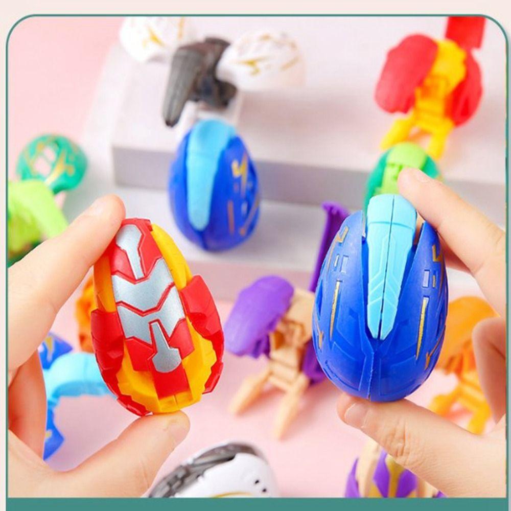 5pcs Random Color Simulation Dinosaur Egg Multistyles Twisted Egg Machines  Christmas Birthday Gifts