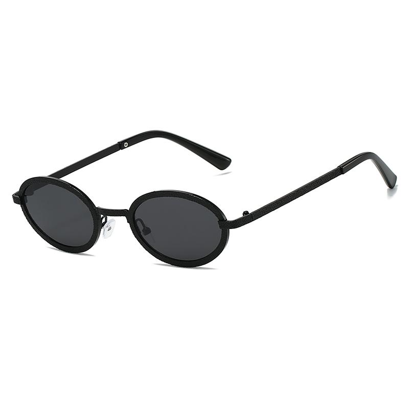 Fashion Luxury Oval Sunglasses Women Men Vintage Brand Sun Glasses Metal Frame Outdoor Travel Shades Lady Eyewear UV400