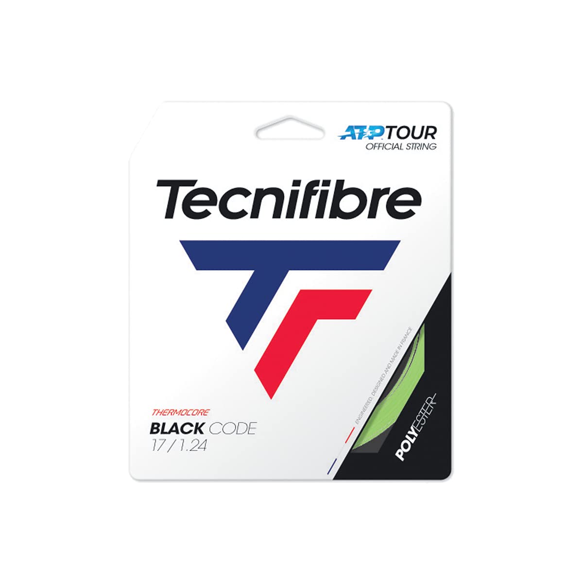 

Tecnifibre Tennis Gut String BLACK CODE 1.24mm TFG411 [Post-mail compatible]